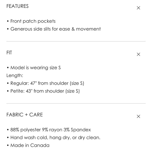 Franne Golde Bliss Duster PXS - Picture 15 of 15